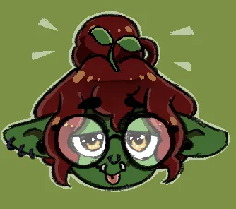 digital illustration of Broto looking silly